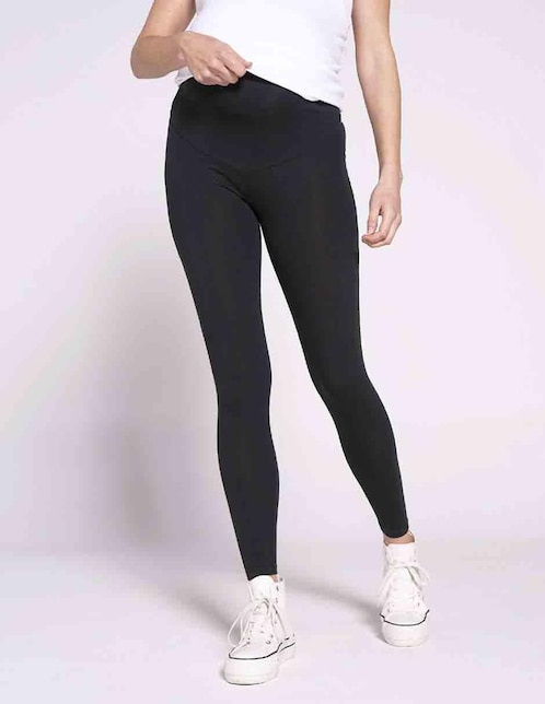 Legging maternidad Oh Ma! cintura alta con elástico para mujer