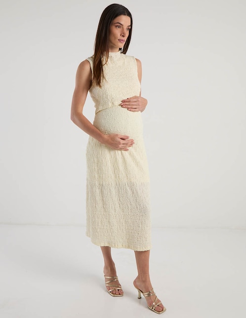 Vestido maternidad cropped casual One To Nine