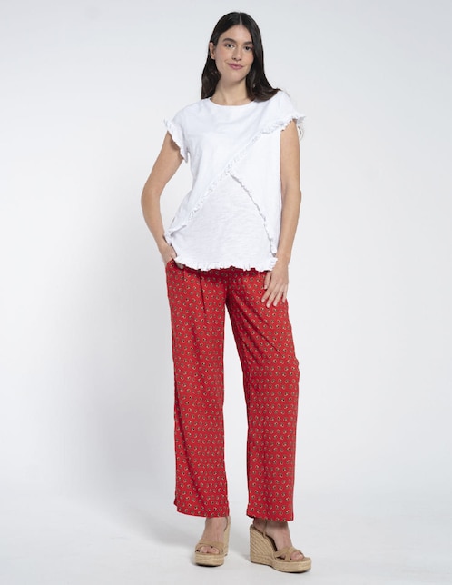 Pantalón maternidad amplio 1