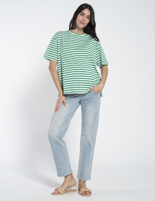 Jeans maternidad straight Oh Ma! corte corte cintura