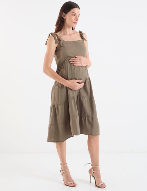 Vestido maternidad midi casual One To Nine
