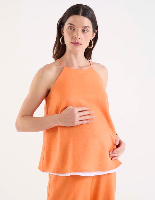 Blusa maternidad sin manda 1