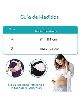 Faja maternidad Tiernelle con compresión media