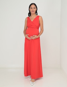 Vestido Maternidad Largo Formal One To Nine