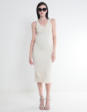 Vestido Maternidad Midi Casual Mamalicious