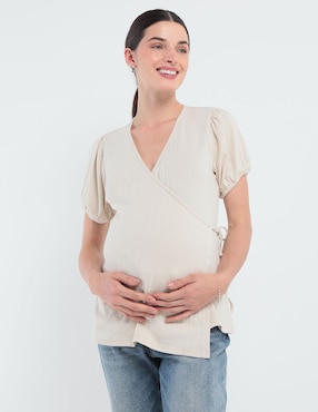 Blusa Maternidad Mamalicious Manga Corta