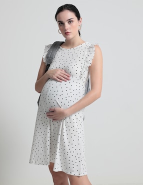 Vestido Maternidad Arriba Rodilla Casual Mamalicious