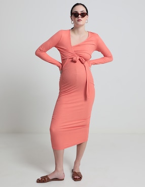 Vestido Maternidad Midi Casual Mamalicious