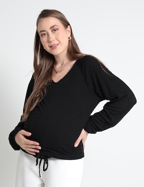 Blusa Maternidad Mamalicious Manga Larga