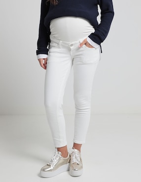 Jeans Maternidad Skinny One To Nine Corte Cadera