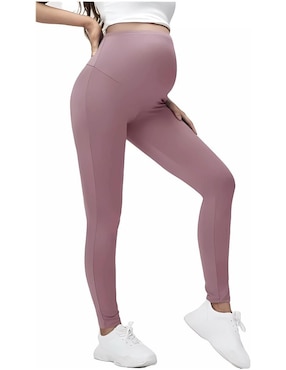 Legging Maternidad Femica Belly Band Alto Con Medo Elástico Para Mujer