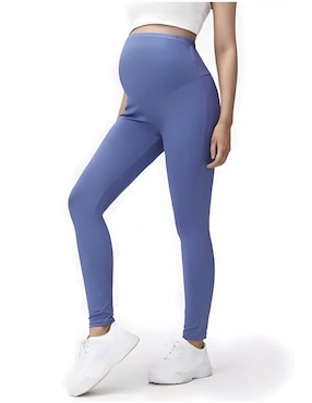 Legging maternidad Femica belly band alto con medio elástico para mujer