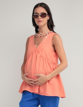 Blusa Maternidad Expecting Essentials Sin Manga