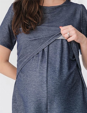 Jumpsuit maternidad Mum Mx casual estampado jaspeado