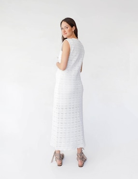 Vestido maternidad midi formal Mum Mx