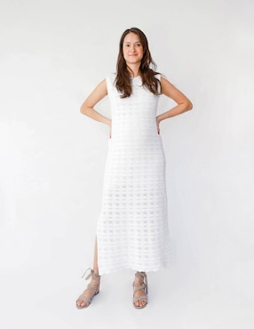 Vestido maternidad midi formal Mum Mx