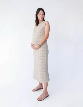 Vestido Maternidad Midi Formal Mum Mx