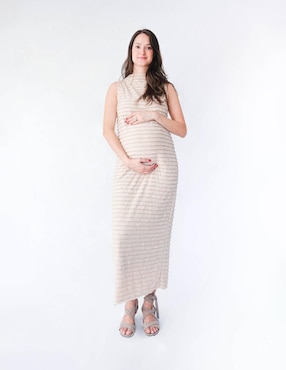 Vestido Maternidad Midi Mum Mx Para Mujer