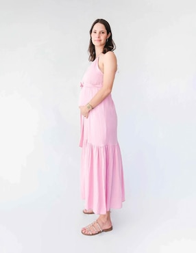 Vestido maternidad midi formal Mum Mx