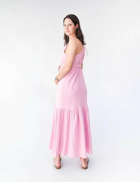 Vestido maternidad midi formal Mum Mx