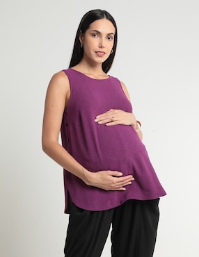 Blusa Maternidad Expecting Essentials Sin Manga