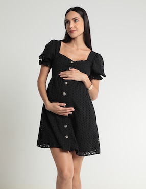 Vestido Maternidad Mini Casual Expecting Essentials