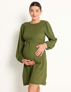 Vestido Maternidad Cortp Casual Mamalicious