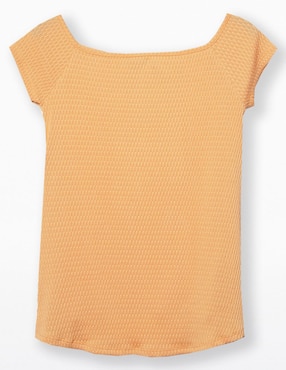 Playera maternidad manga corta Oh Ma! cuello redondo