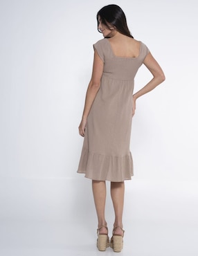 Vestido maternidad 3/4 casual Oh Ma!