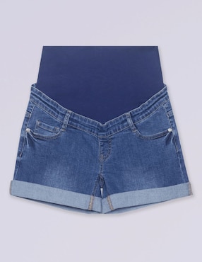 Short maternidad Oh Ma! de mezclilla
