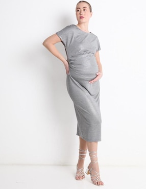 Vestido Martenidad Midi Casual Expecting Essentials