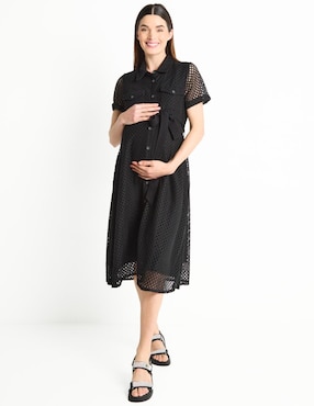 Vestido Maternidad 3/4 Casual Expecting Essentials