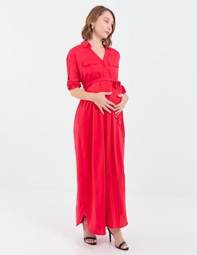 Vestido de maternidad largo casual One To Nine