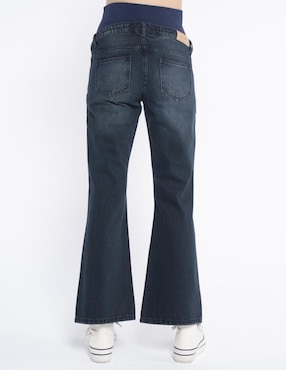 Jeans maternidad campana Oh Ma! corte cintura alta