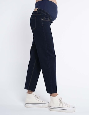 Jeans maternidad straight Oh Ma! corte cintura alta