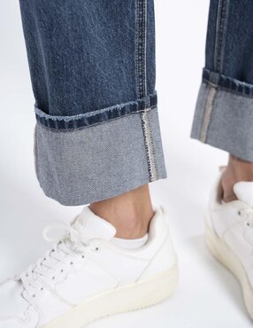 Jeans maternidad stright Oh Ma! corte cintura alta