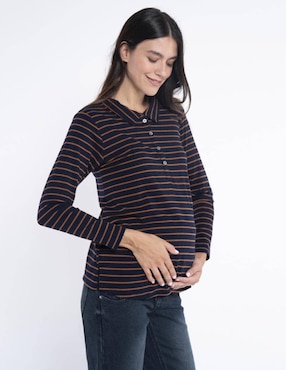Blusa maternidad Oh Ma! manga larga
