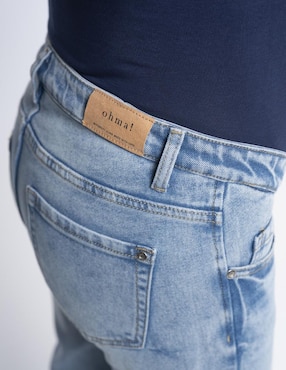 Jeans maternidad slim Oh Ma! corte cintura alta