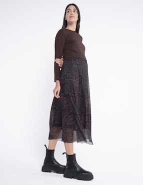 Vestido maternidad midi casual Oh Ma!