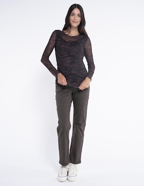 Blusa maternidad Oh Ma! manga larga