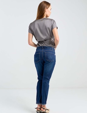 Jeans maternidad slim One To Nine corte cintura