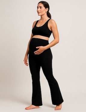 Legging de maternidad One To Nine cintura alta con elástico