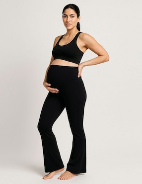 Legging de maternidad One To Nine cintura alta con elástico