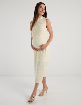 Vestido maternidad cropped casual One To Nine