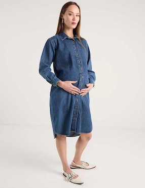 Vestido maternidad arriba de la rodilla casual One To Nine