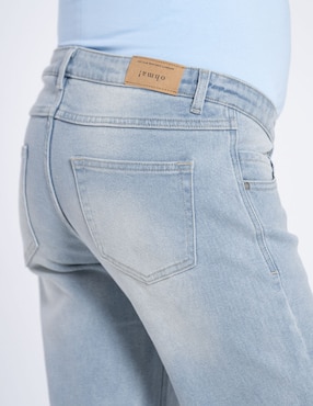 Jeans maternidad straight Oh Ma! corte corte cintura