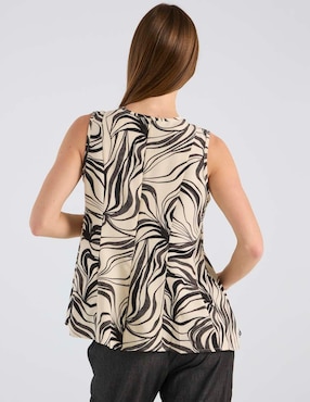 Blusa de maternidad Expecting Essentials sin mangas