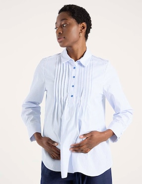 Blusa maternidad Expecting Essentials manga larga