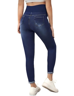 Jeans maternidad skinny Loving Mommy corte cadera