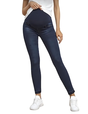 Jeans maternidad skinny Loving Mommy corte cadera